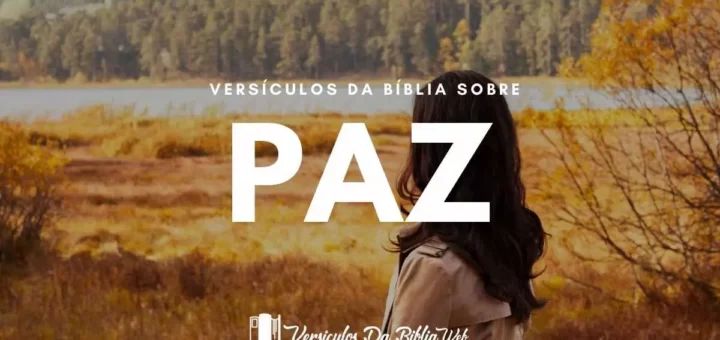 Versículos Sobre Paz - Nova Versão Internacional (NVI)